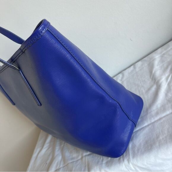 TED BAKER Purple XL Laptop Jjesica Shoulder Bag Icon Tote Bow - Picture 7 of 10